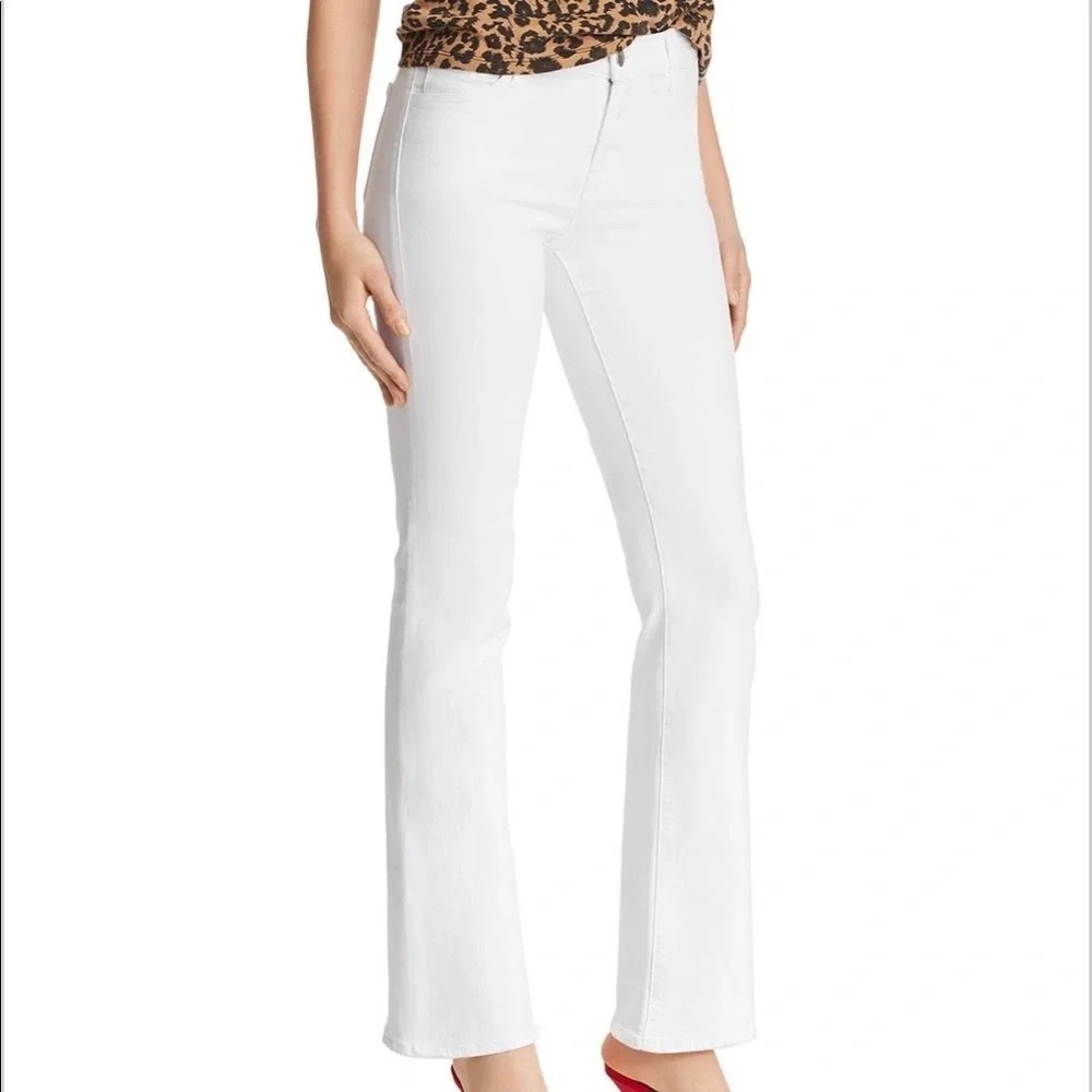 J Brand Sallie Flare White Denim Jean 29